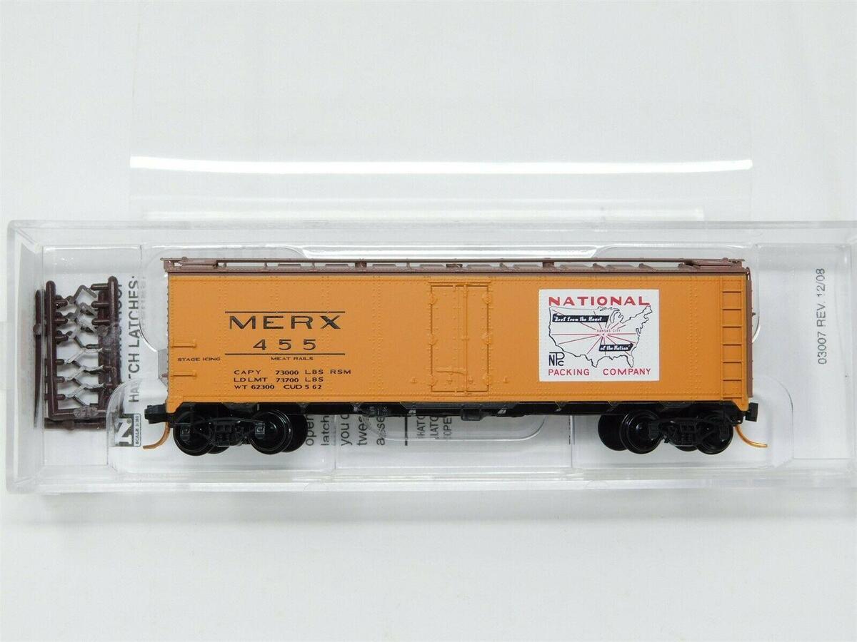 Micro-Trains 05900161 N National Packing Company 40' Steel Side Reefer #455