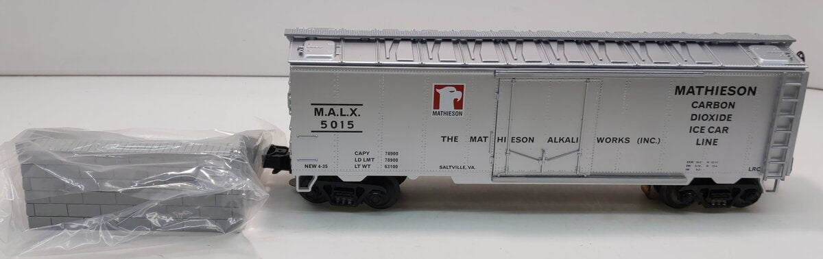 MTH 20-94021 O Mathieson Operating Reefer Car #5018 w/Unloading Ramp