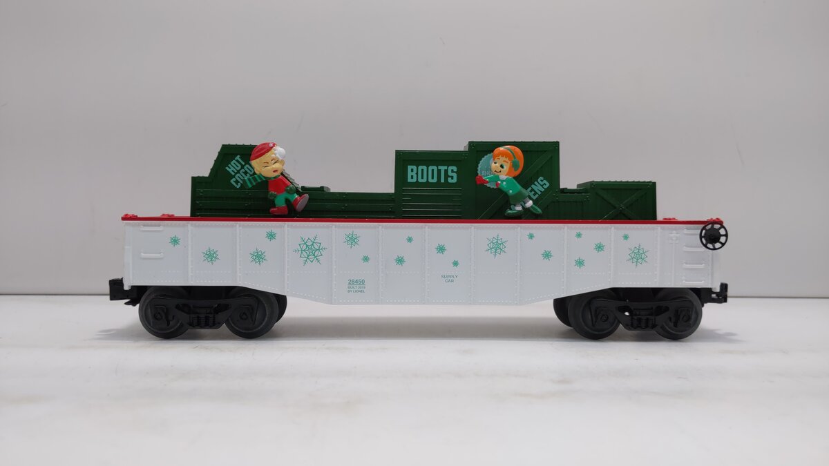 Lionel 1928450 O Snowball Fight Chasing Gondola Car