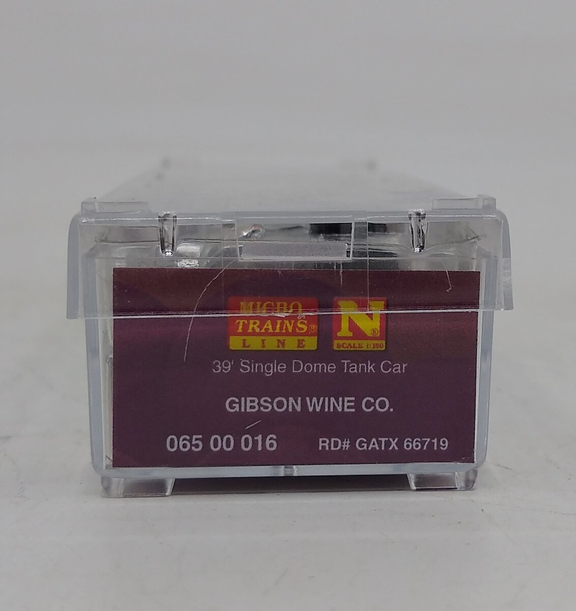 Micro-Trains 06500016 N Gibson Wine Co 39' Single Dome Tank Car #66719