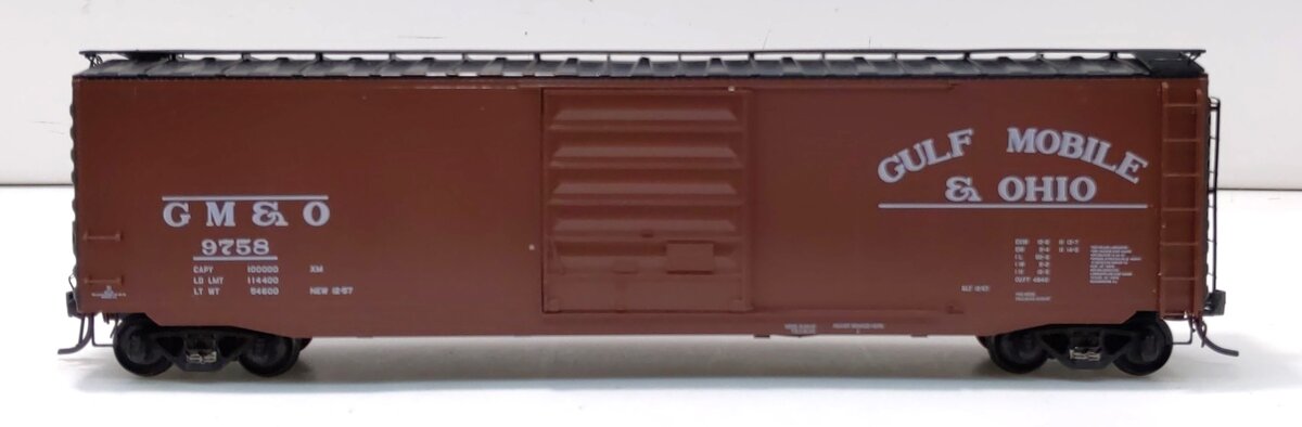 Kadee 6003 HO Gulf, Mobile & Ohio 50' PS-1 Boxcar #9758