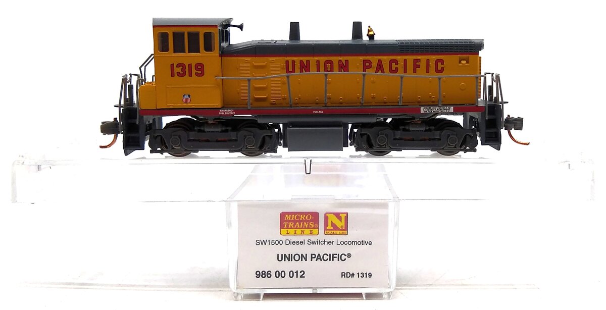 Micro-Trains 98600012 N Union Pacific SW1500 Diesel Locomotive #1319