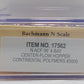 Bachmann 17562 N Continental Polymers ACF 56' 4-Bay Center Flow Hopper #3000
