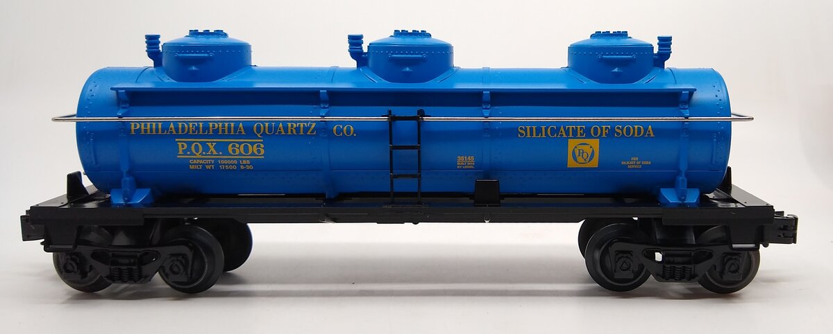 Lionel 6-36145 O Gauge Philadelphia Quartz 3-Dome Tank Car #606