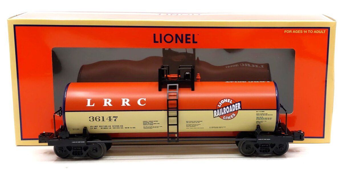 Lionel 6-36147 O LRRC Unibody Tank Car