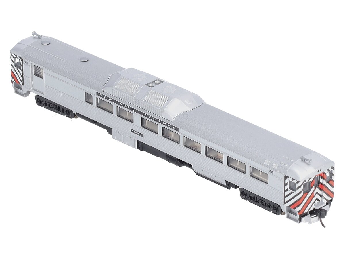 KATO ＵＳＡ ステンレス製ディーゼルカー RDC-2・3形 2両セット Kato 166-0106 N New York Central RDC-2 Passenger Car #M-480 – Trainz