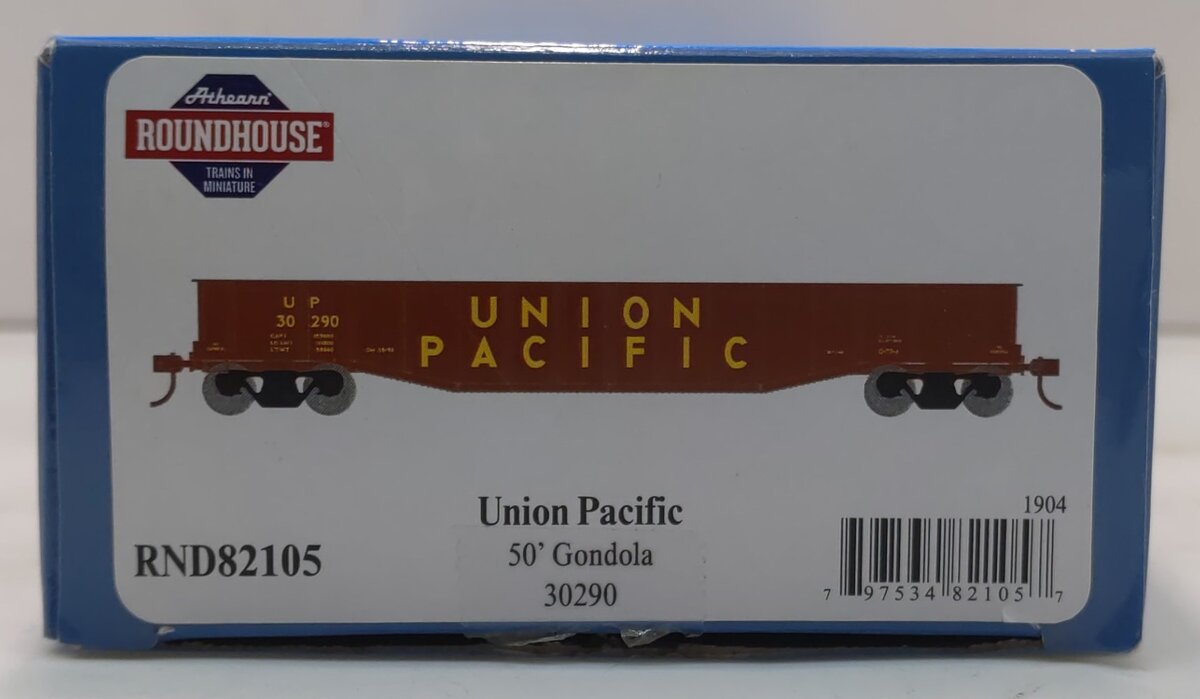 Roundhouse 82105 HO UP 50' Gondola Car #30290