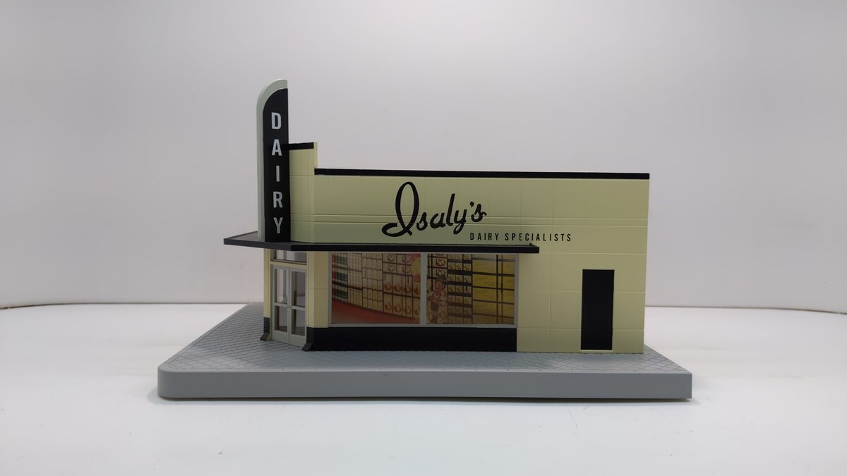 MTH 30-90215 O Isaly's Dairy 1-Story Corner Store