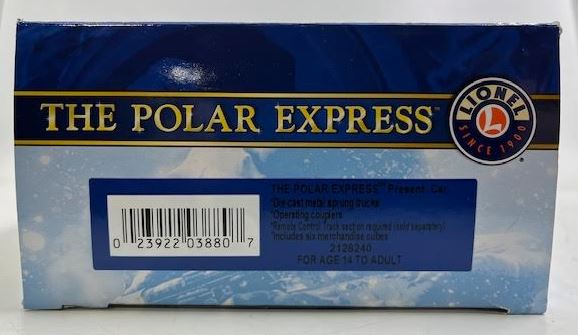 Lionel 2128240 O Gauge The Polar Express Operating Present Car
