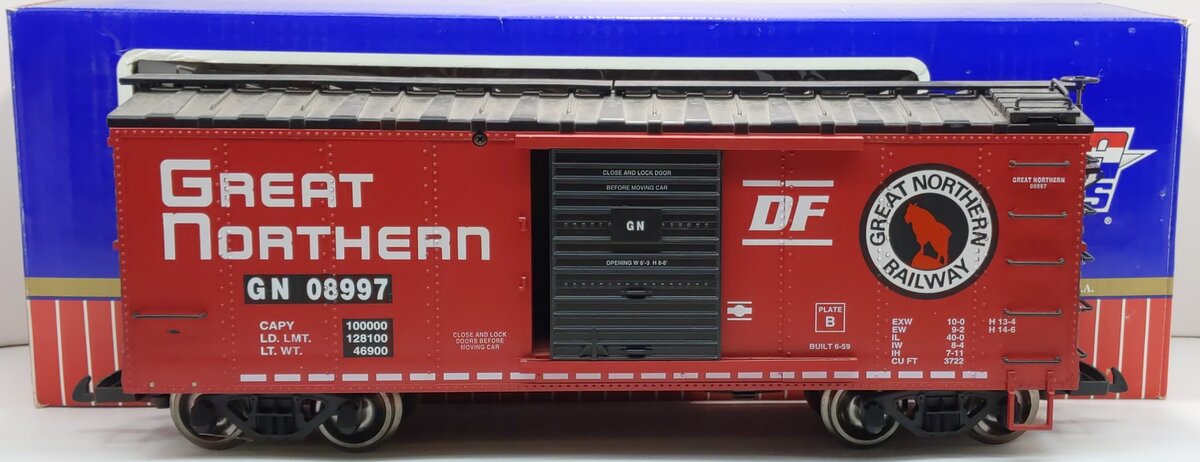 USA Trains 19056C G Great Northerm Steel Boxcar #08997