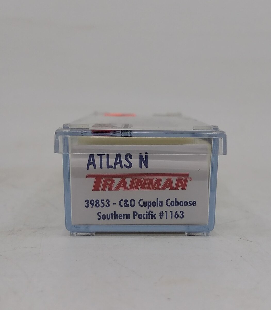 Atlas 39853 N Scale Southern Pacific C&O Cupola Caboose #1163
