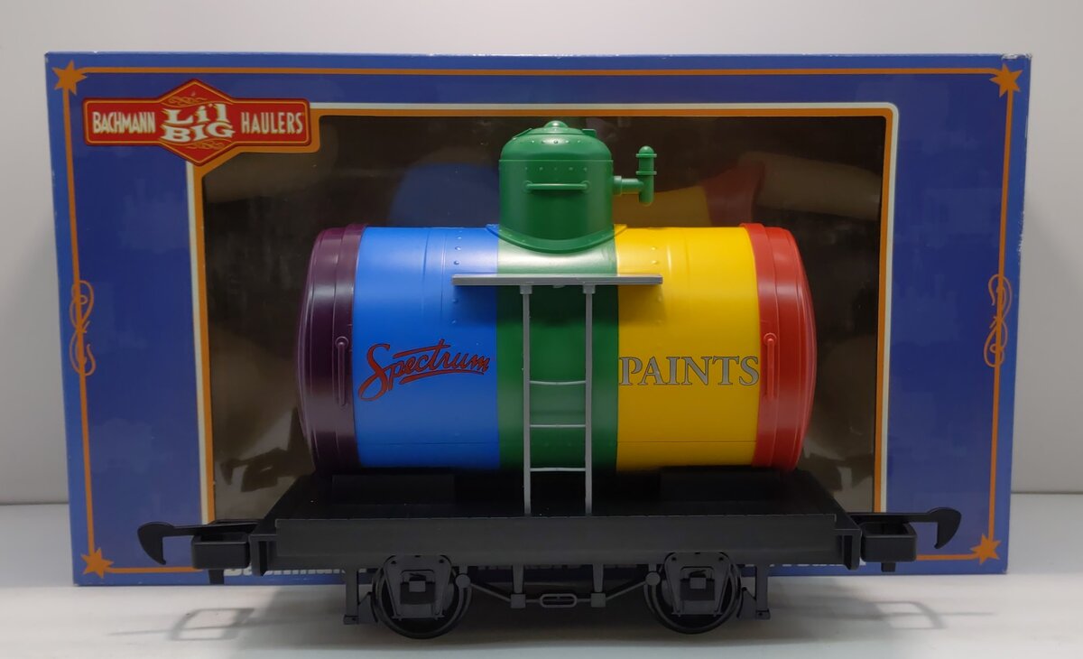 Bachmann 98089 G Spectrum Paints Tank Car