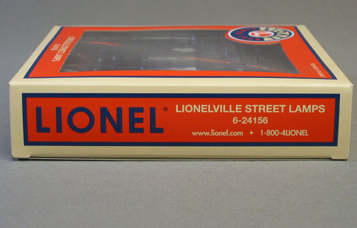 Lionel 6-24156 O Scale Lionelville Street Lamps (Display of 4)