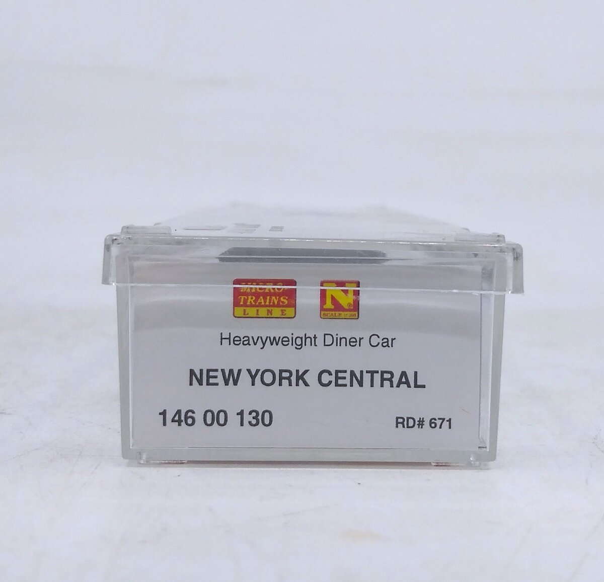 Micro-Trains 14600130 N New York Central 80' Heavyweight Diner Car #671