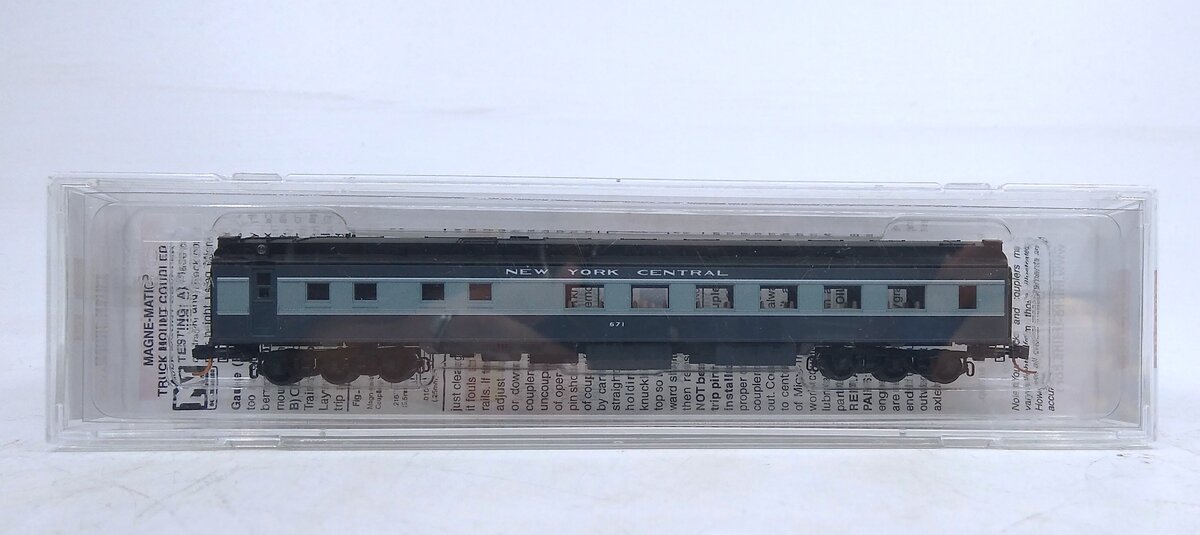 Micro-Trains 14600130 N New York Central 80' Heavyweight Diner Car #671