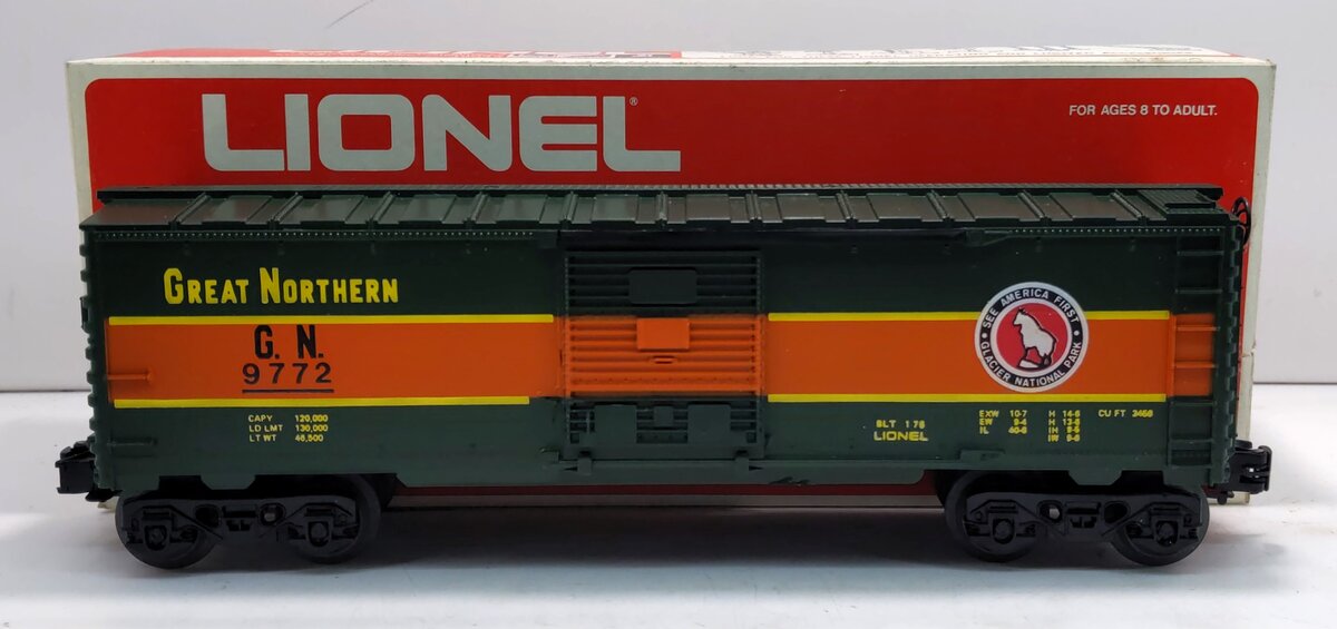 Lionel 6-9772 O Gauge Great Northern Boxcar