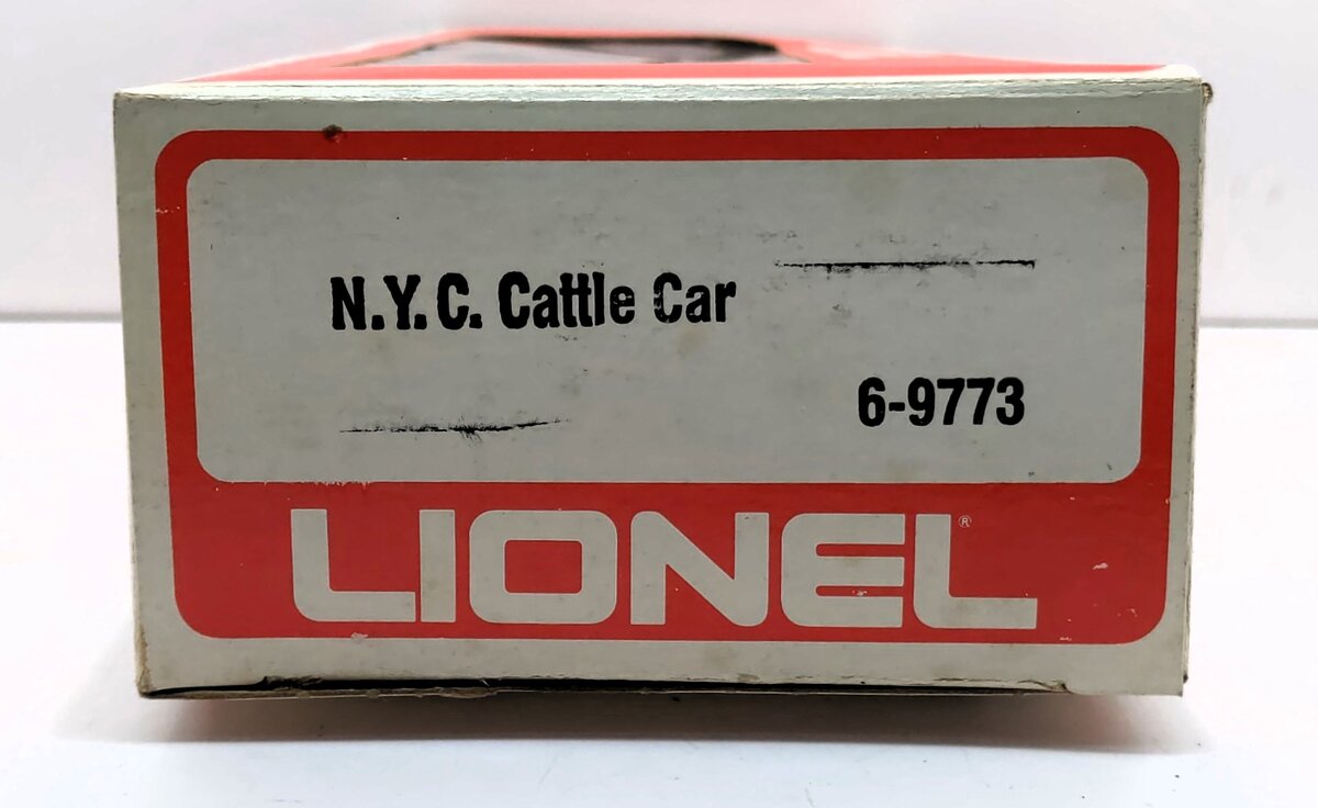 Lionel 6-9773 O Gauge New York Central Cattle Car