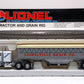 Lionel 6-12779 O Gauge Lionelville Grain Co. Tractor & Grain Rig