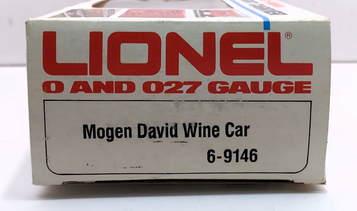 Lionel 6-9146 O Gauge Mogen David Wine Car