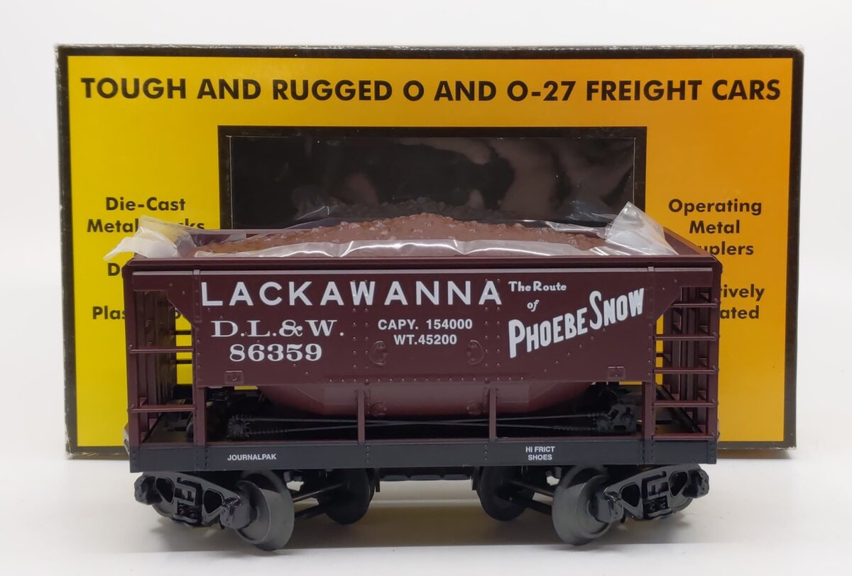 MTH 30-75430 O Gauge Lackawanna Ore Car #86539