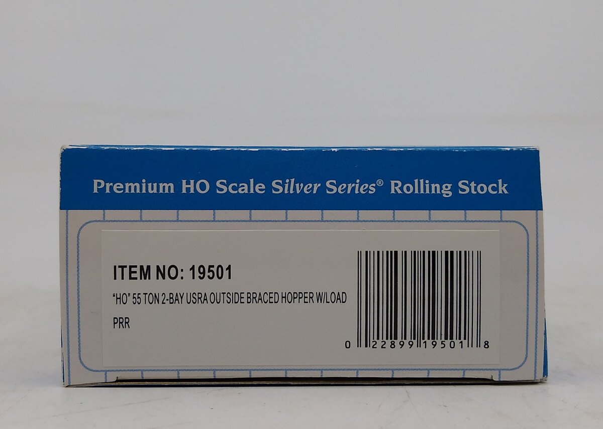 Bachmann 19501 HO Pennsylvania 55-Ton Outside-Braced Hopper w/Load #159108