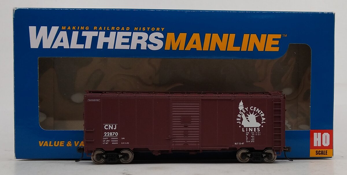 Walthers 910-1690 HO Central Railroad of New Jersey 40' AAR 1944 Boxcar #22870