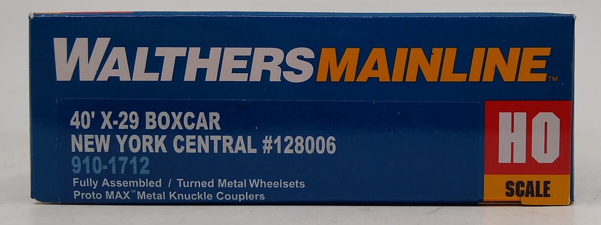 Walthers 910-1712 HO New York Central 40' X-29 Box Car #128006