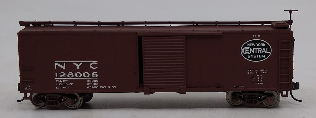 Walthers 910-1712 HO New York Central 40' X-29 Box Car #128006
