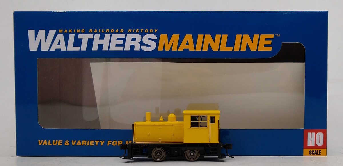 Walthers 910-20013 HO Unlettered Plymouth ML-8 Industrial Switcher DCC