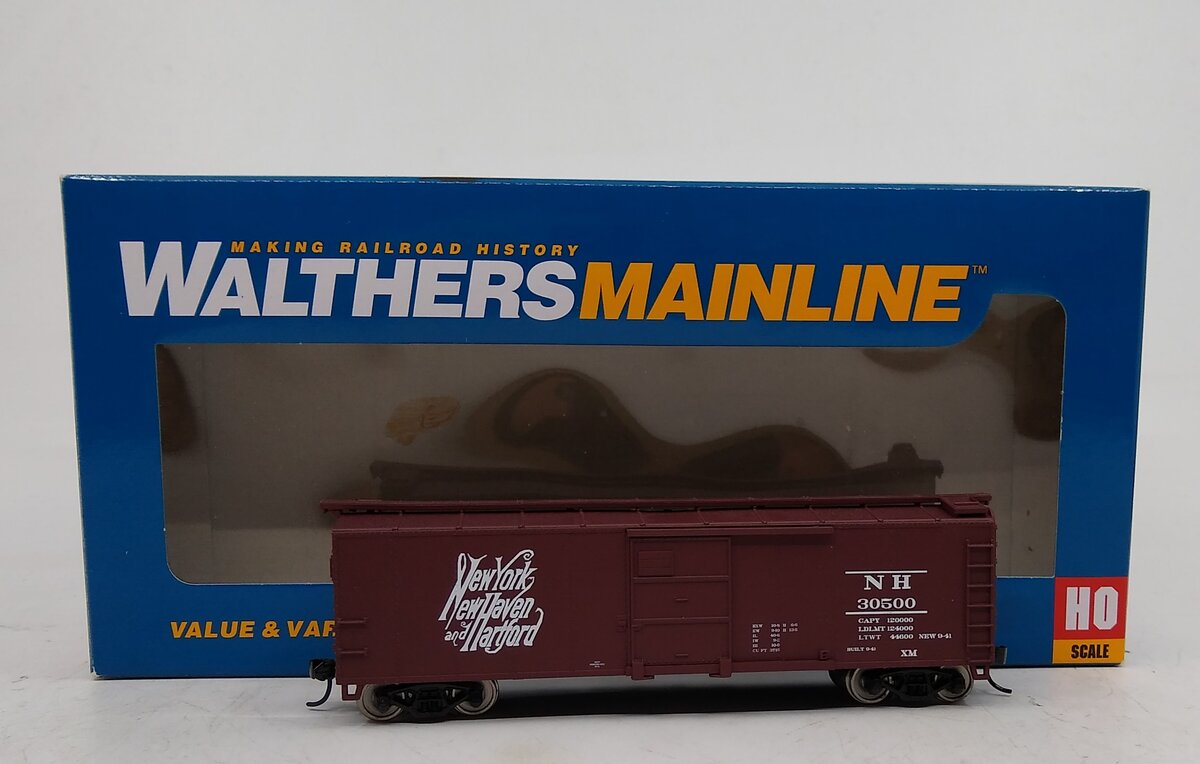 Walthers 910-2403 HO New York New Haven & Hartford 40' Steel Box Car #30500