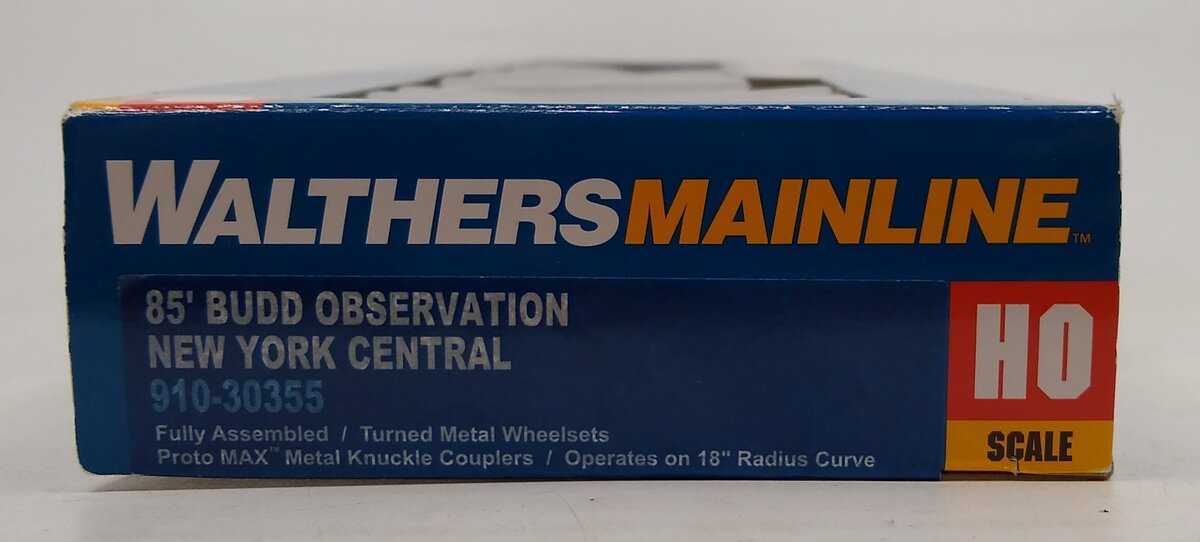 Walthers 910-30355 HO New York Central 85' Budd Observation
