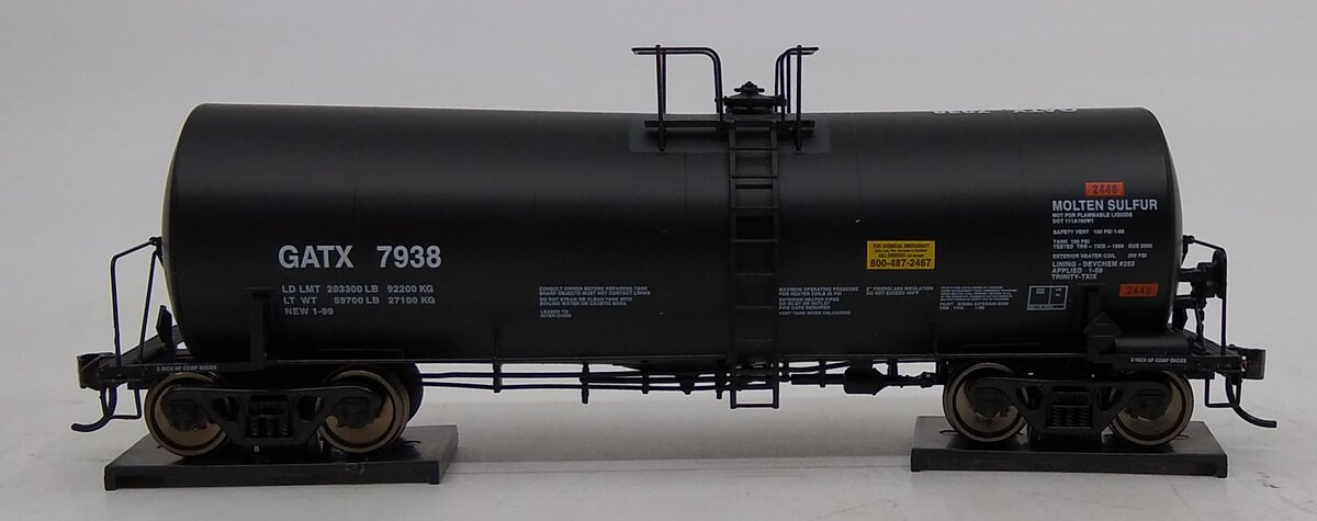 Walthers 920-100003 HO GATX Proto 40ft 14K Tank #7938