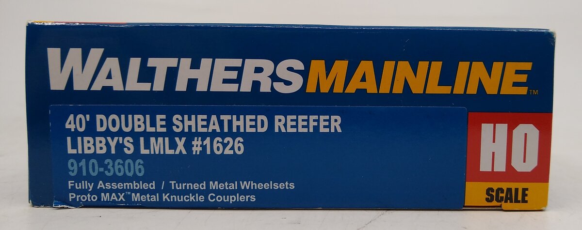 Walthers 910-3606 HO Libby 40' Dbl-Shtd Reefer #1626