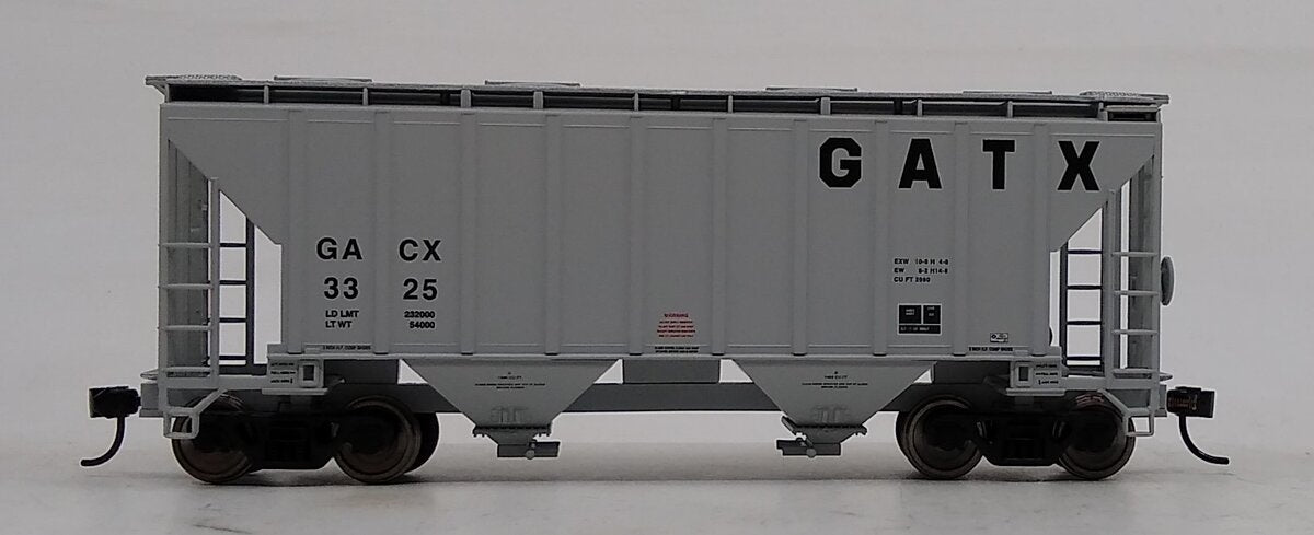 Walthers 910-7112 HO GATX 37' Covered Hopper #3325