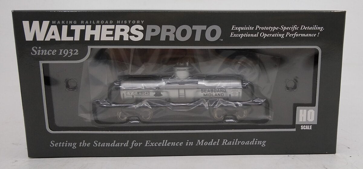 Walthers 920-100311 HO Seaboard Midland ACF 8,000-Gallon Tank Car #9040