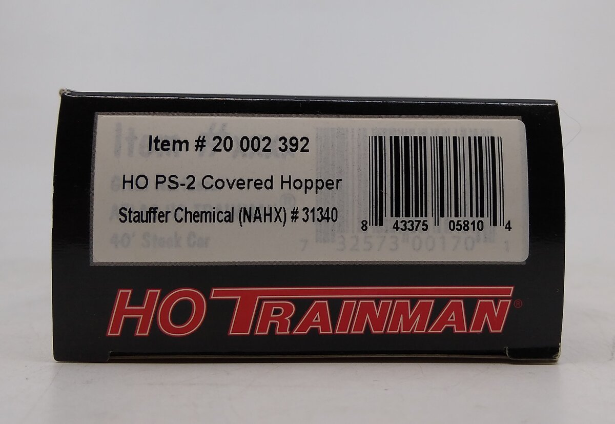 Atlas 20002392 HO Stauffer PS-2 Covered Hopper #31340