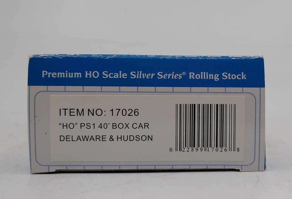 Bachmann 17026 HO Delaware & Hudson 40' Steel Boxcar #20100
