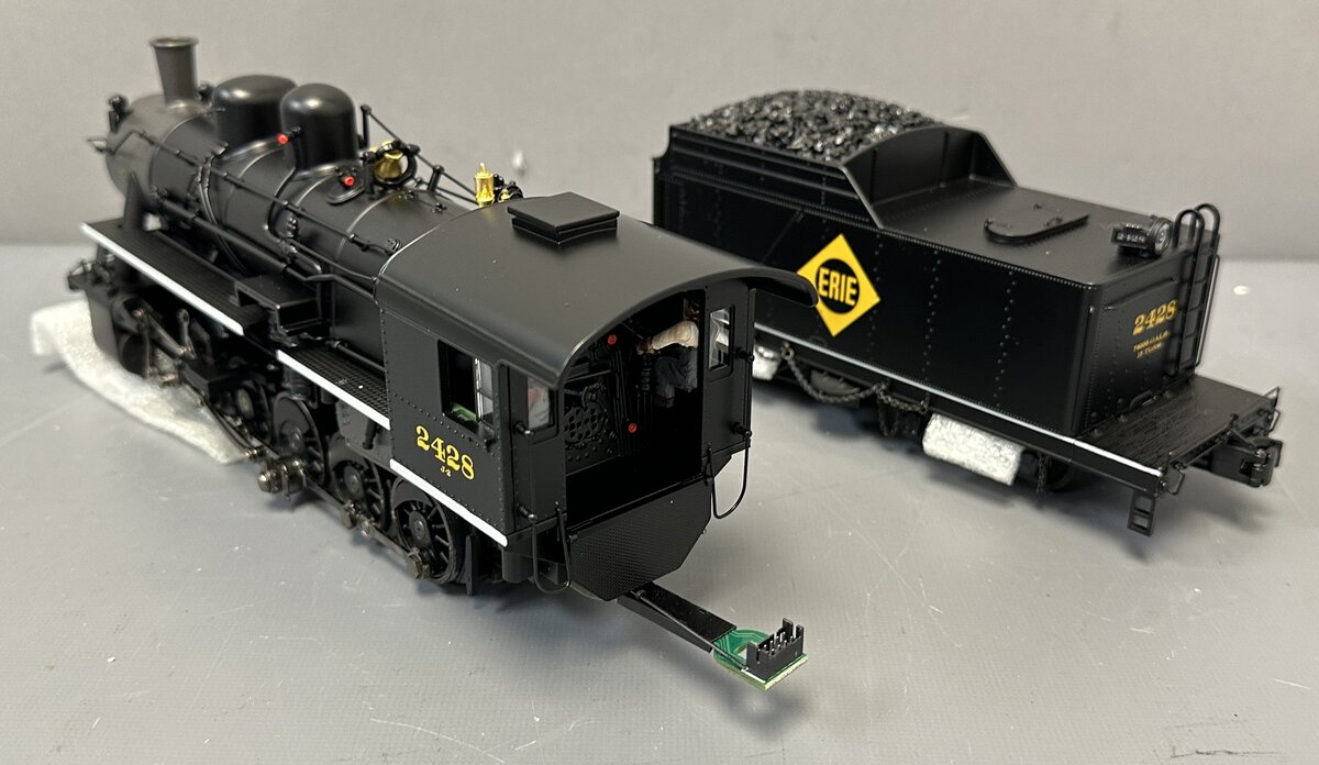 MTH 20-3309-1 O Gauge Erie 2-10-0 Russian Decapod Steam Locomotive w/PS2 #2428