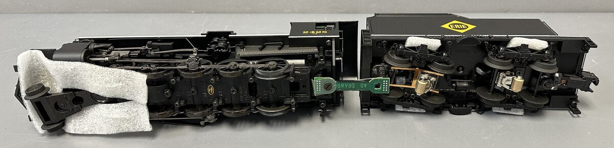 MTH 20-3309-1 O Gauge Erie 2-10-0 Russian Decapod Steam Locomotive w/PS2 #2428