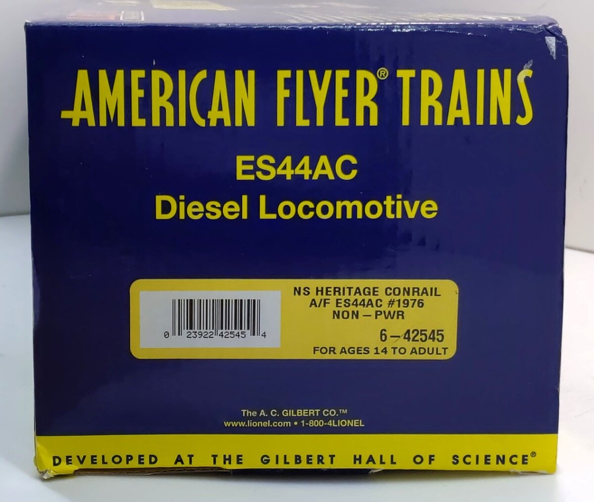 American Flyer 6-42545 S Conrail NS Heritage Non-Powered ES44AC Diesel #1976