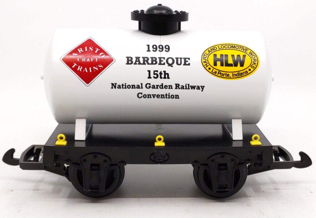 Hartland G Value Line 1999 Barbeque 15th National Garden Railway Convention Tank LN/Box