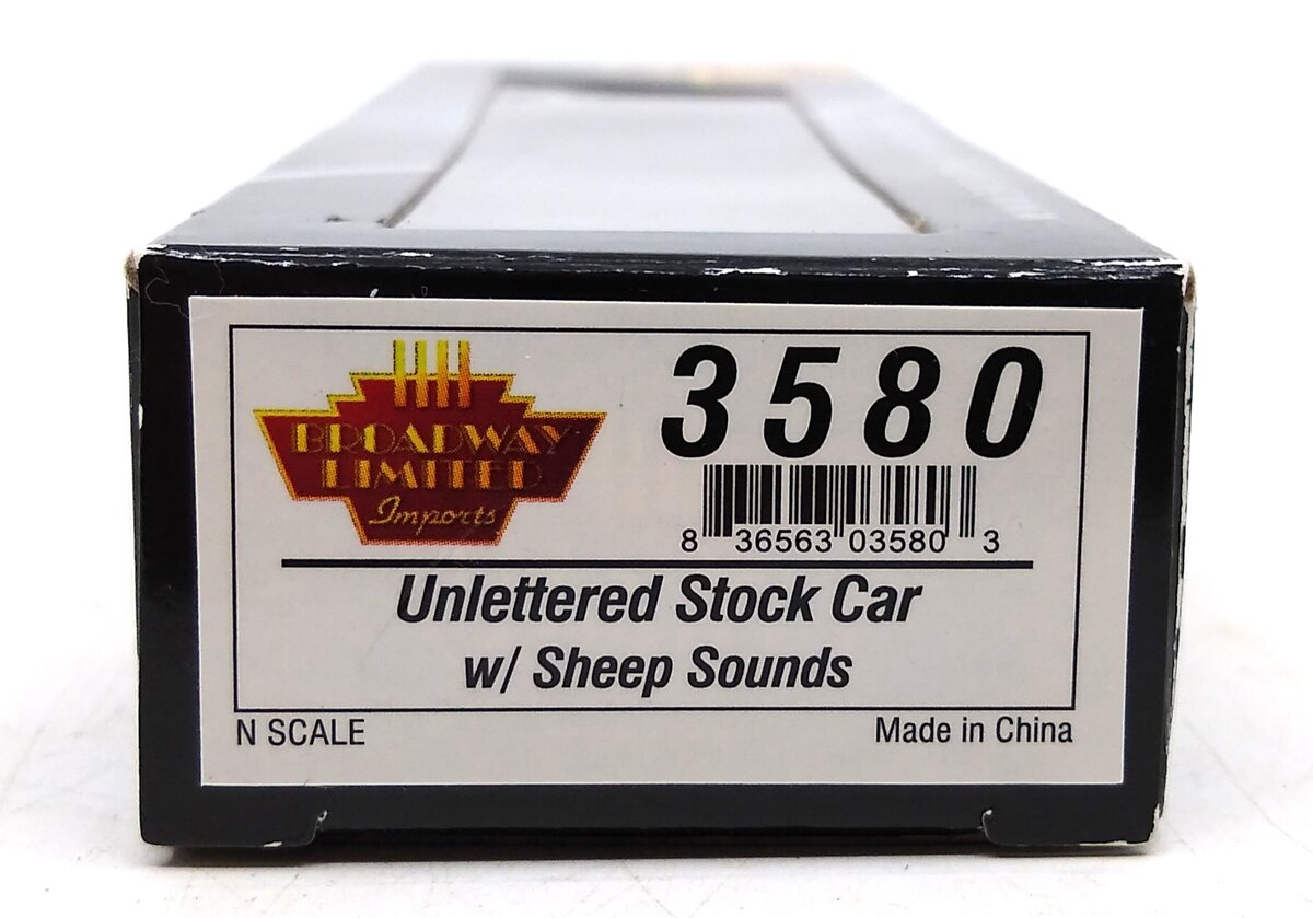 Broadway Limited 3580 N Undecorated K7 Stock Car with Sheep Sounds
