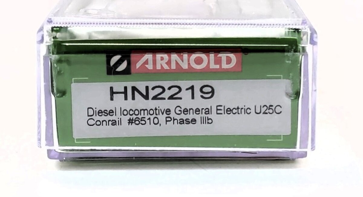 Arnold HN2219 N Conrail General Electric Class U25C Diesel Locomotive #6510