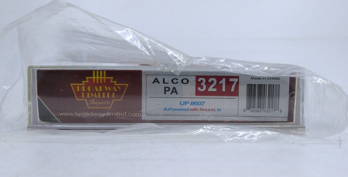Broadway Limited 3217 N Union Pacific Alco PA1 Paragon2™ #607 w/DCC