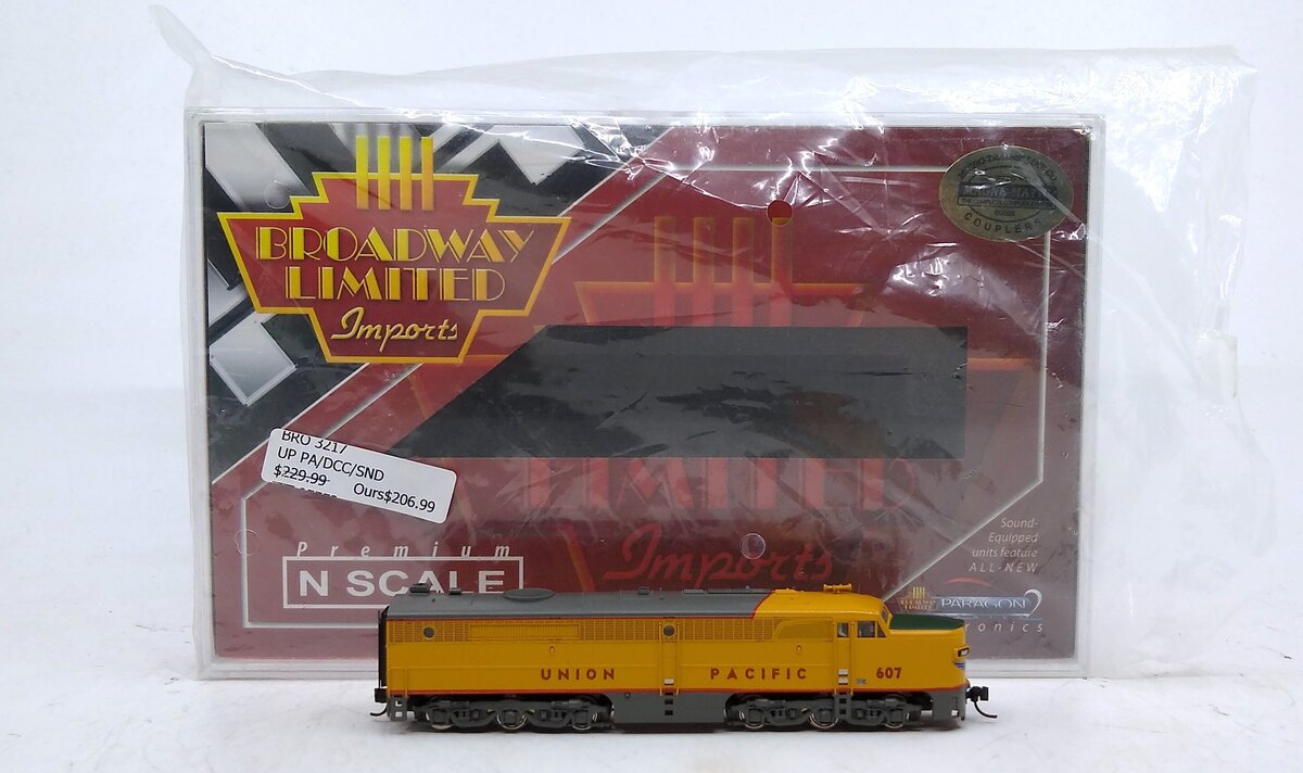 Broadway Limited 3217 N Union Pacific Alco PA1 Paragon2™ #607 w/DCC