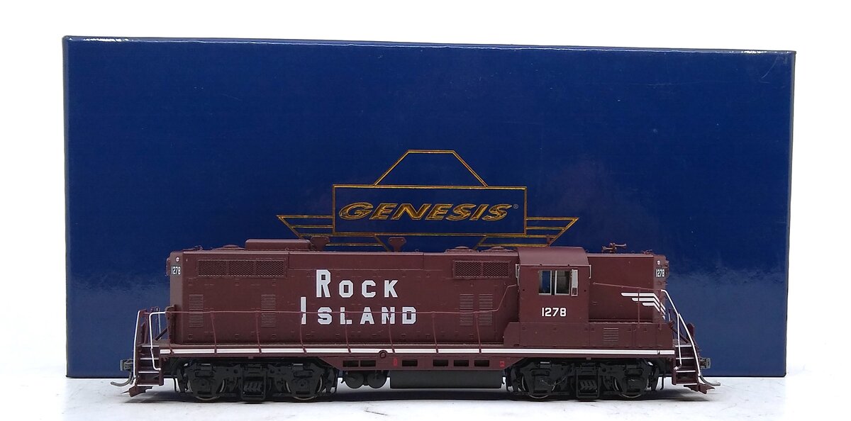 Athearn G62778 HO Rock Island GP7 Diesel Locomotive w/DCC & Sound #1278