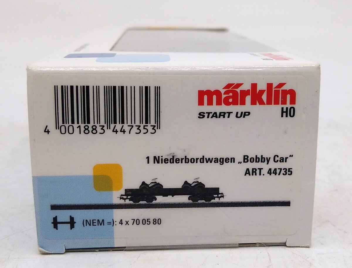 Marklin 44735 HO "Bobby Car" Low Side Car