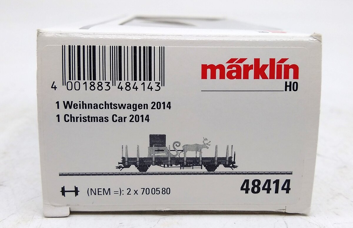 Marklin 48414 HO 2014 Christmas Stake Car