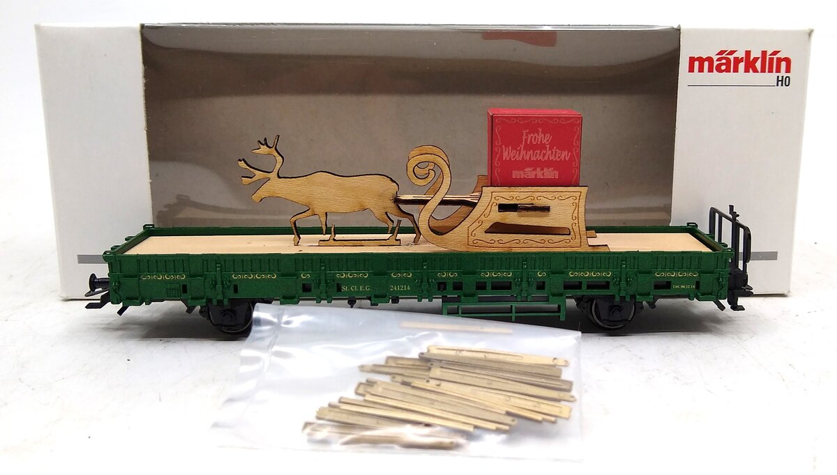 Marklin 48414 HO 2014 Christmas Stake Car