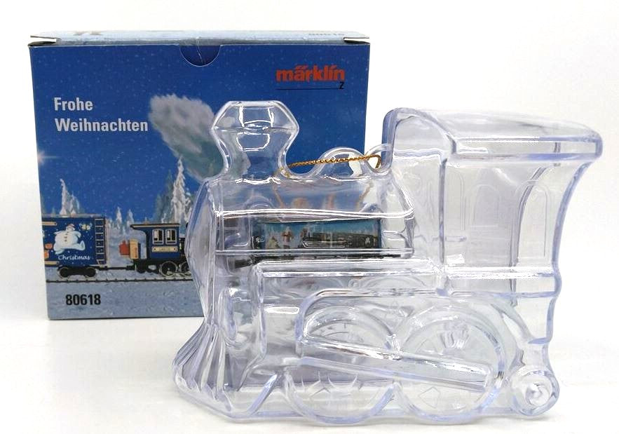 Marklin 80618 Z Scale 2008 Christmas Ornament w/ Freight Car – Trainz